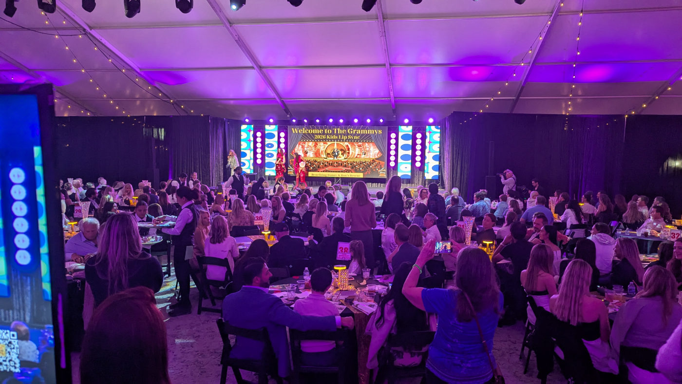 Audience and stage at the 17th Annual Grammys Kids Lip Sync benefiting Danny & Ron's Rescue