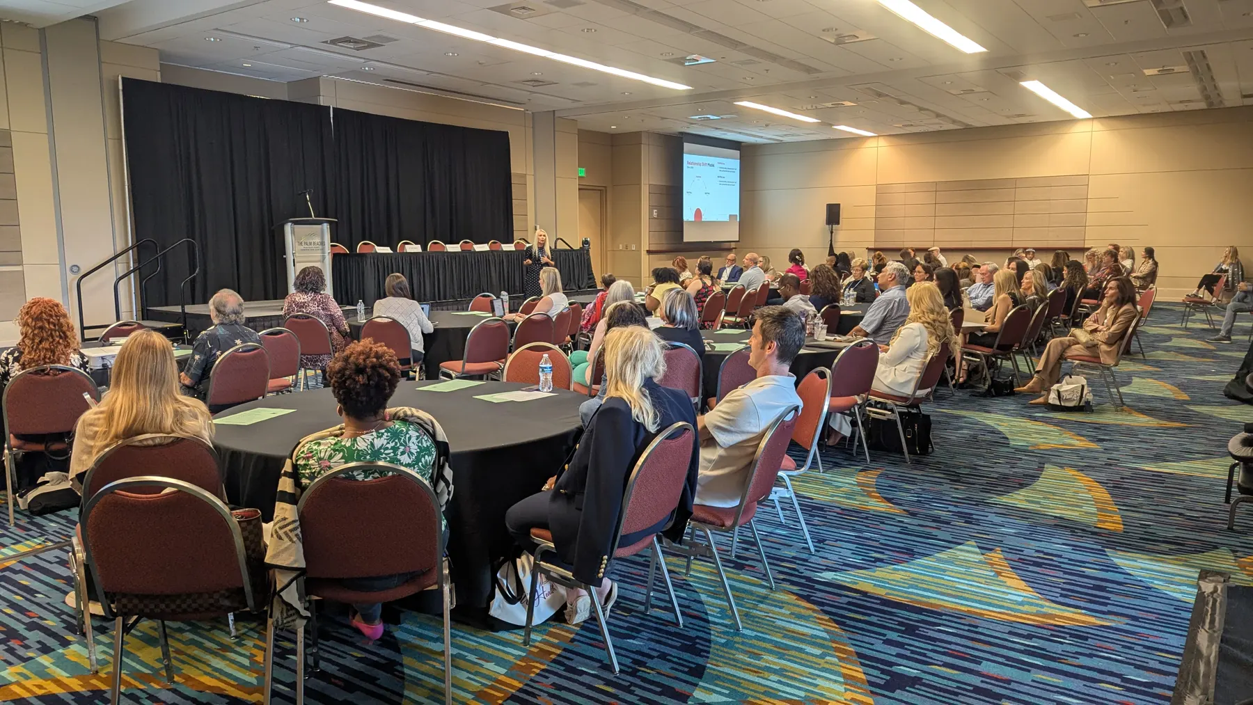 Conference general session streamed live